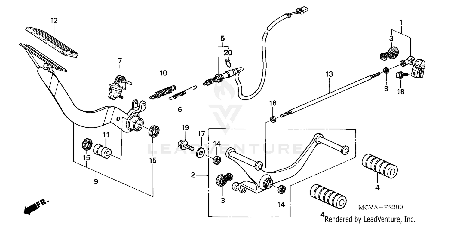REAR SHOCK ABSORBER