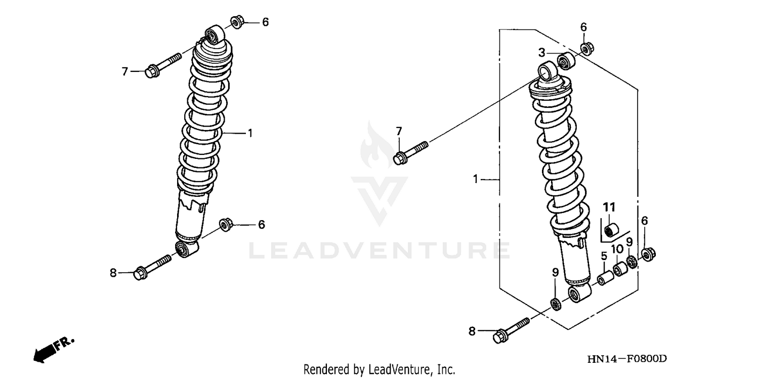 FRONT SHOCK ABSORBER
