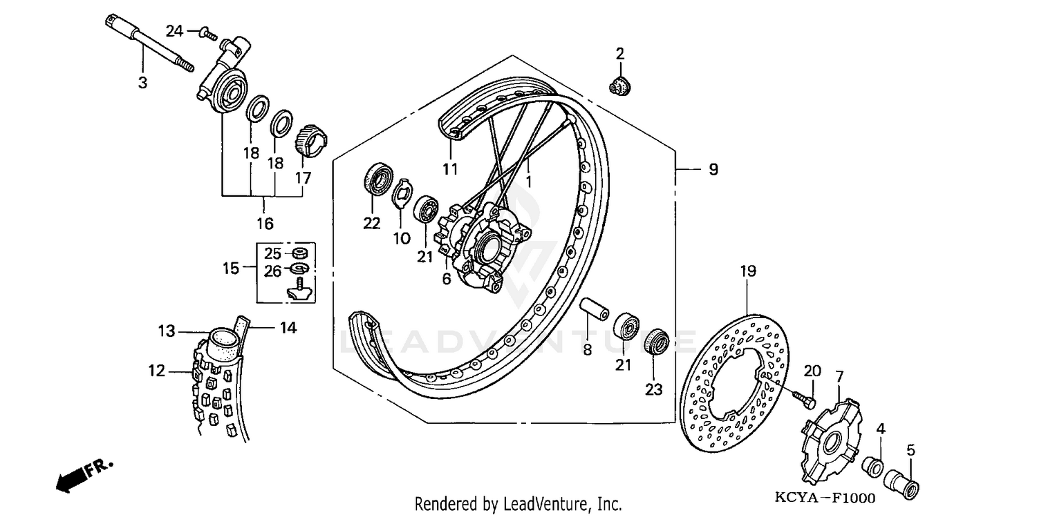 FRONT WHEEL