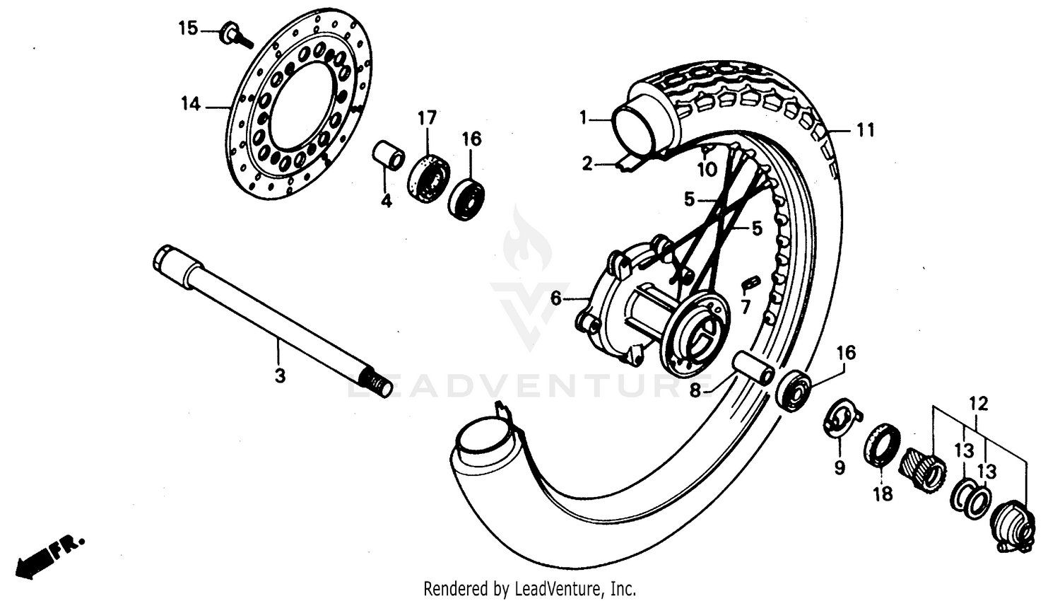 FRONT WHEEL