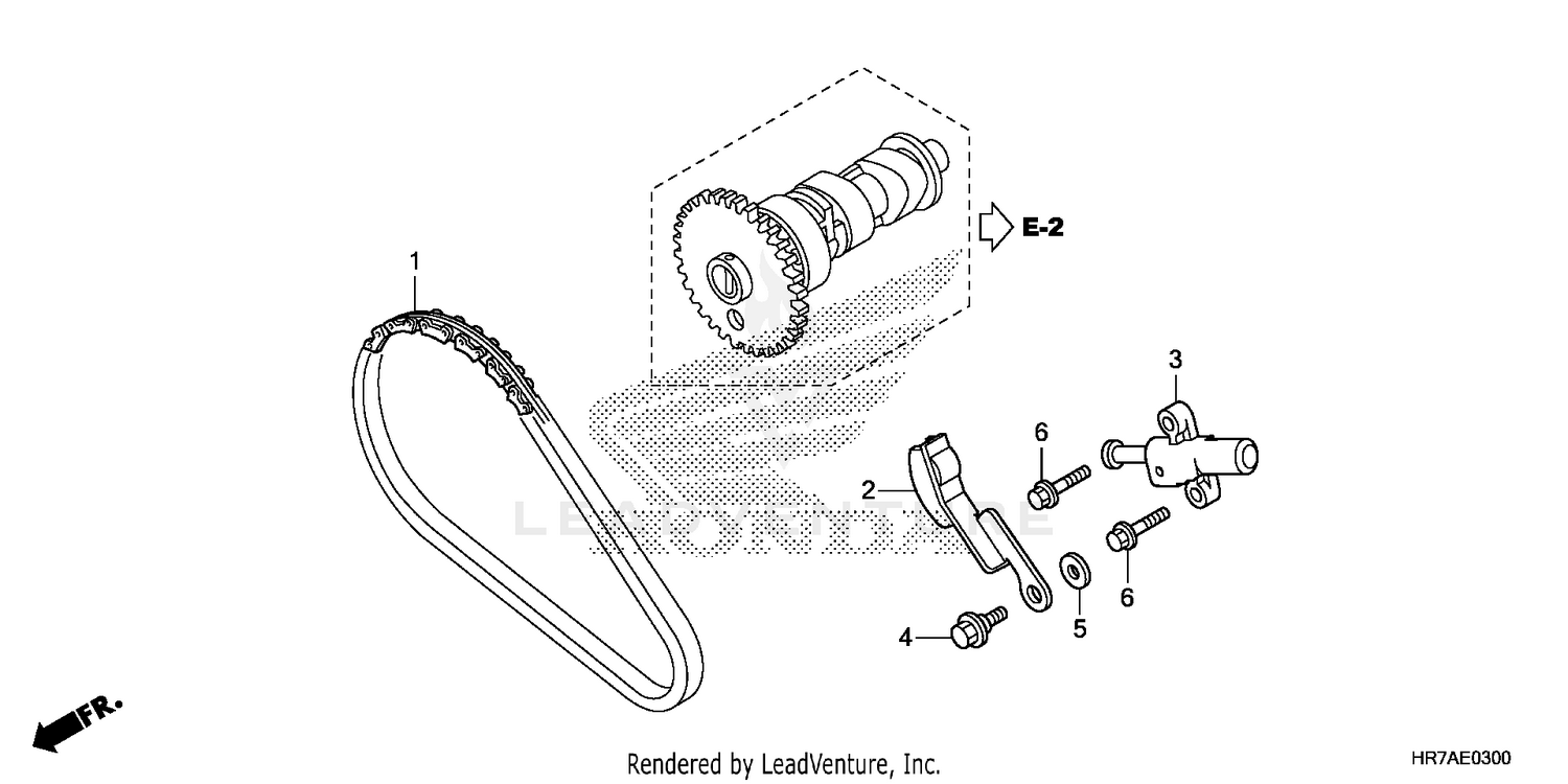 CAM CHAIN@TENSIONER