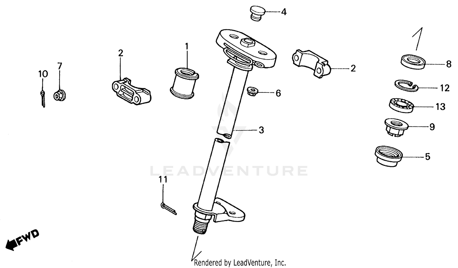 RIGHT FRONT BRAKE CALIPER