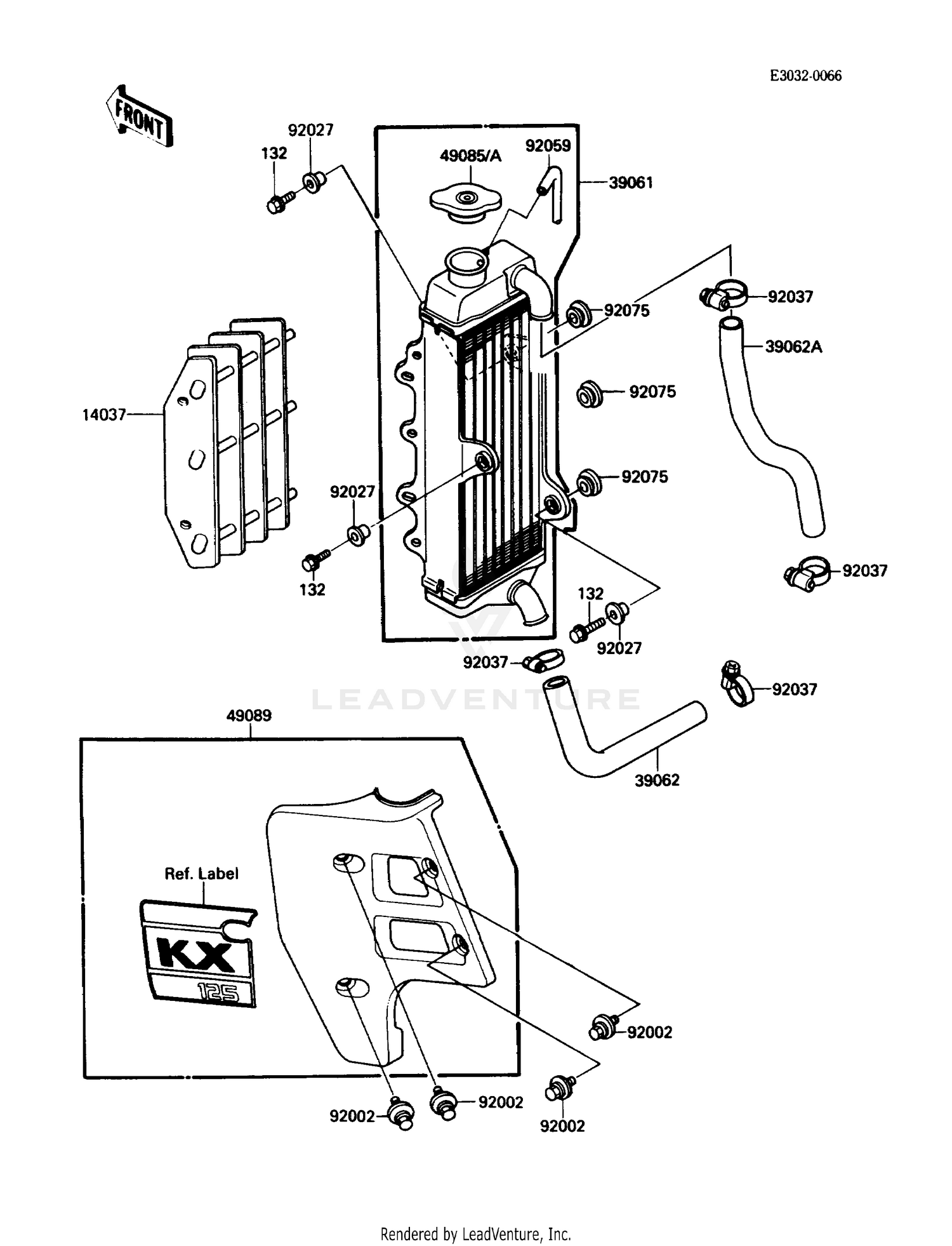 PARKING BRAKE CALIPER