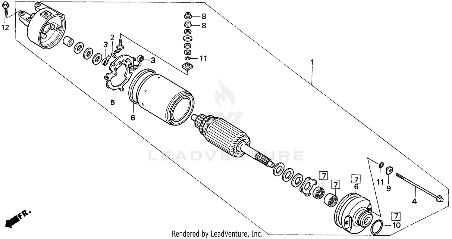 STARTER MOTOR