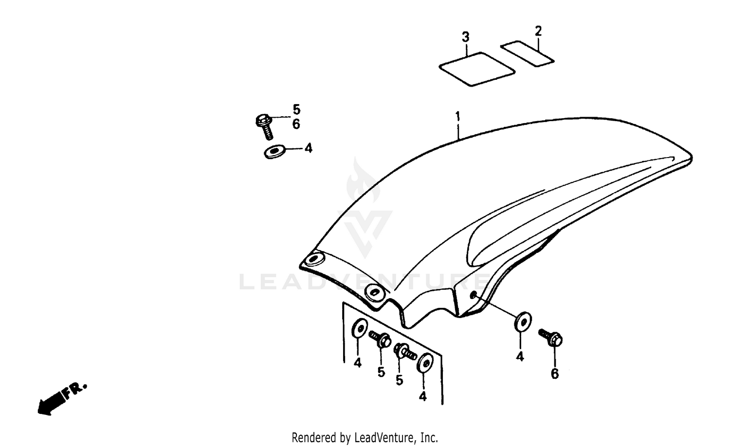 REAR FENDER