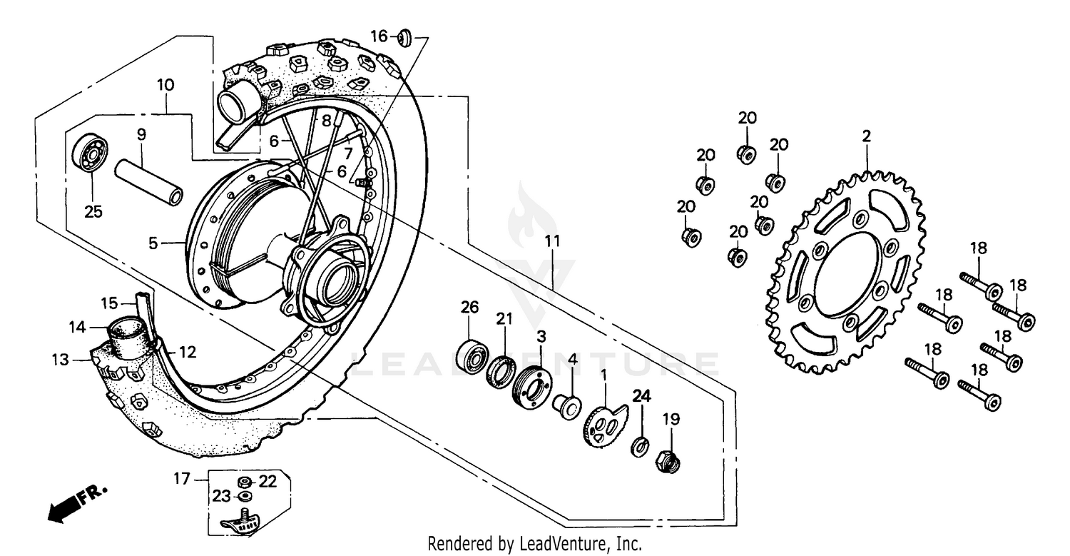REAR WHEEL
