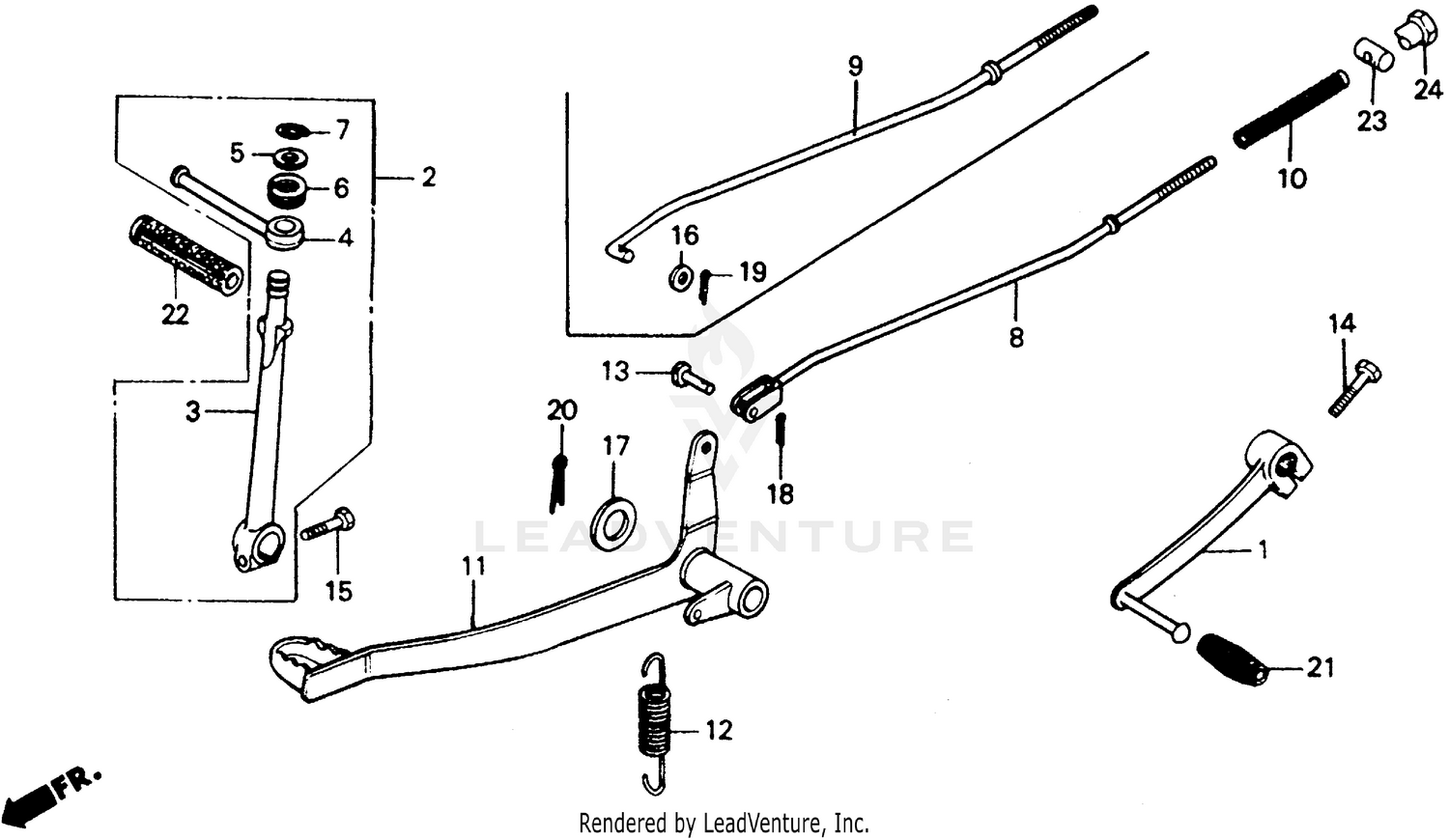 BRAKE PEDAL