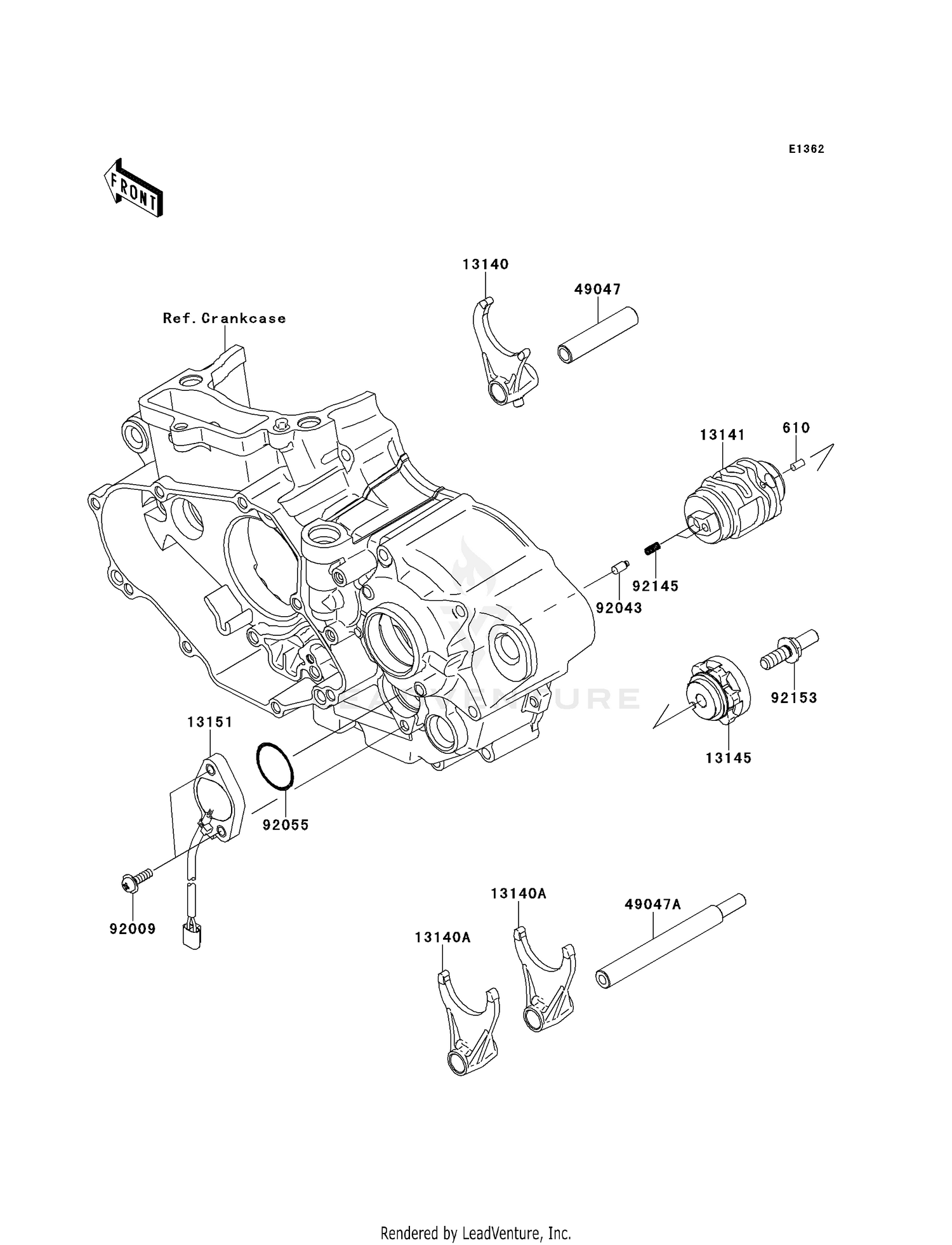 FRONT BRAKE CALIPER