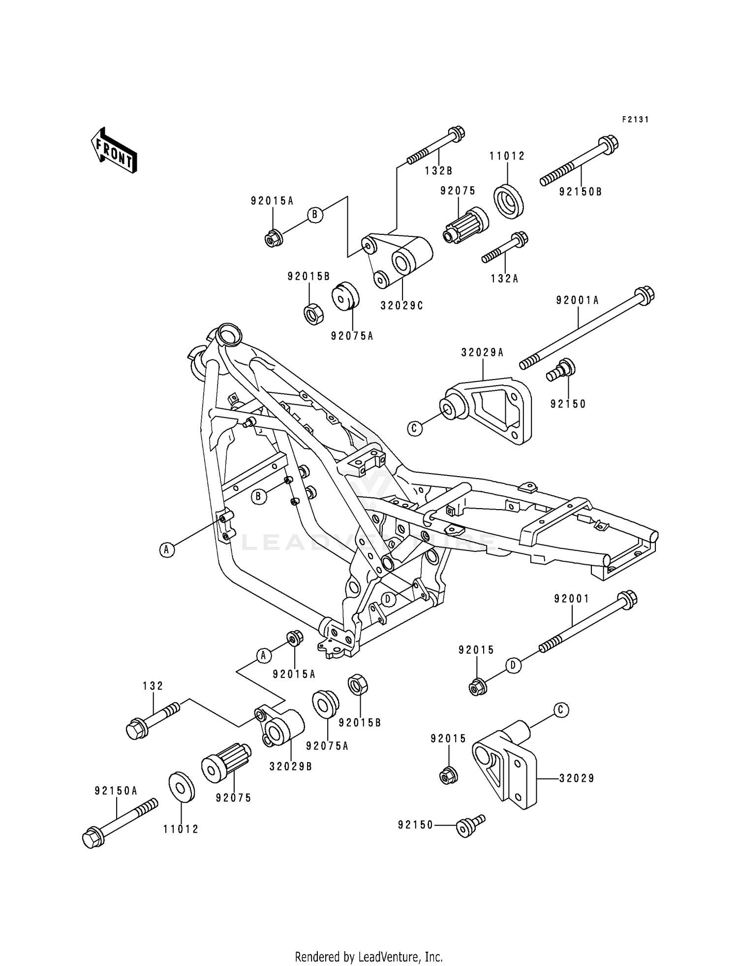 FRONT BRAKE CALIPER