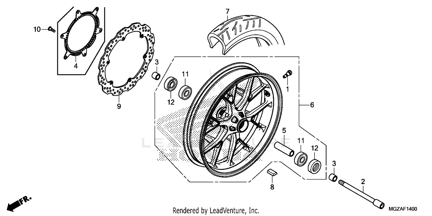 FRONT WHEEL