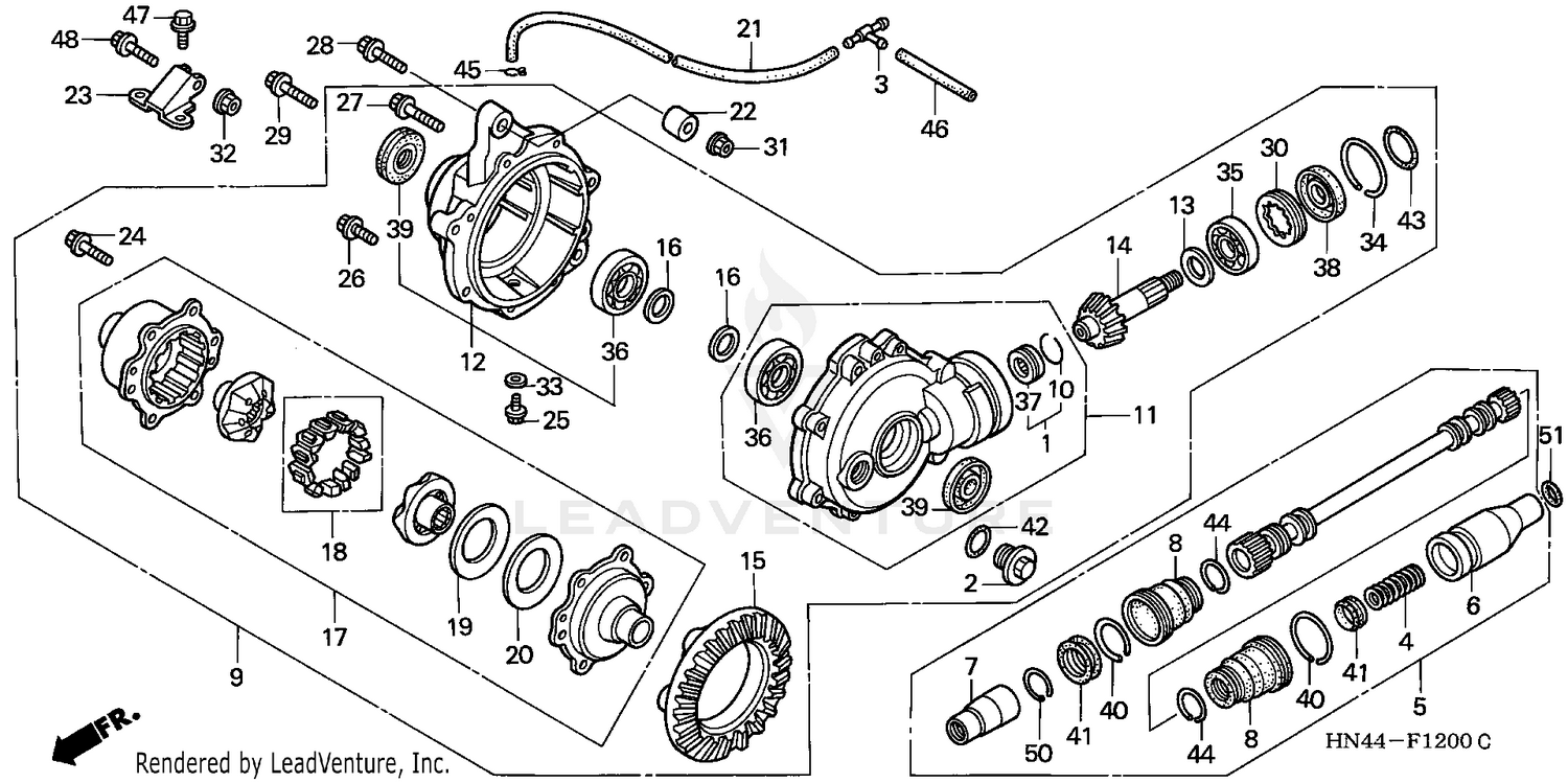 FRONT FINAL GEAR