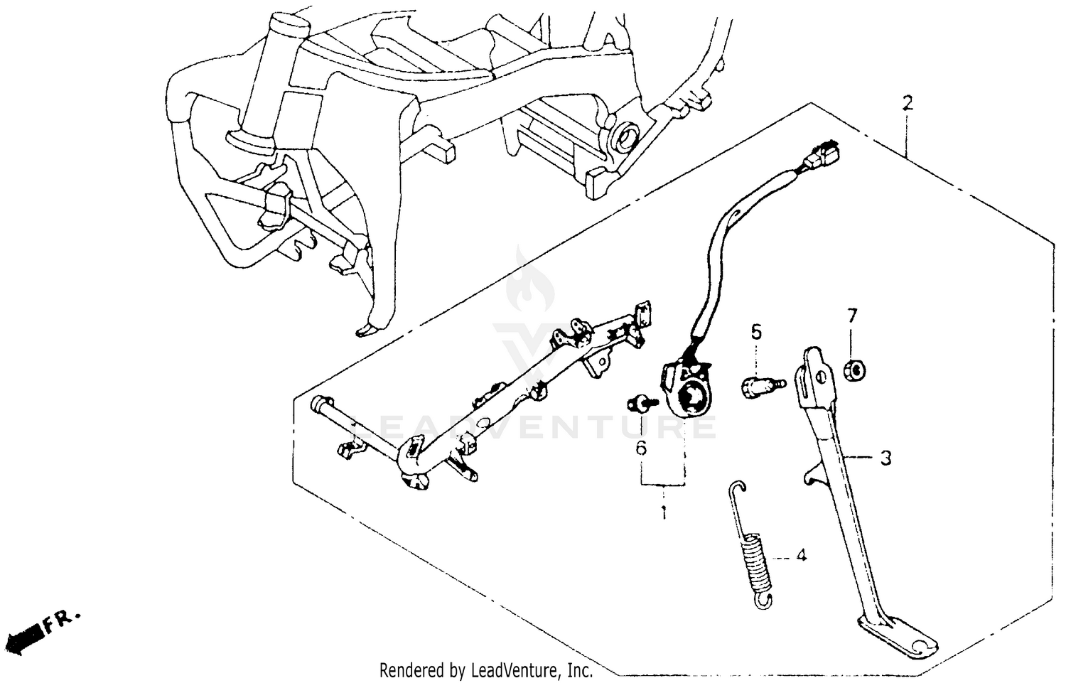 SUB FRAME SET 92