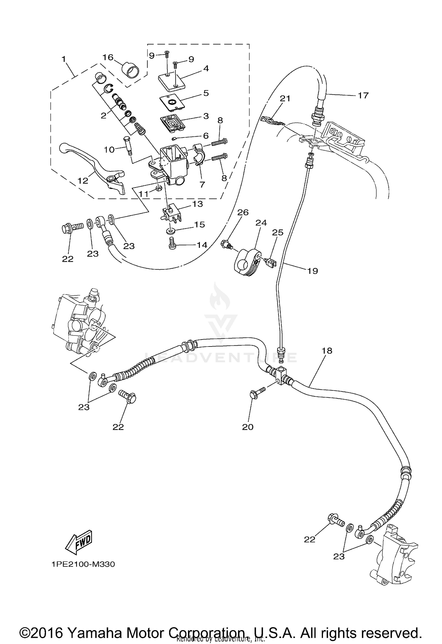 REAR CYLINDER HEAD