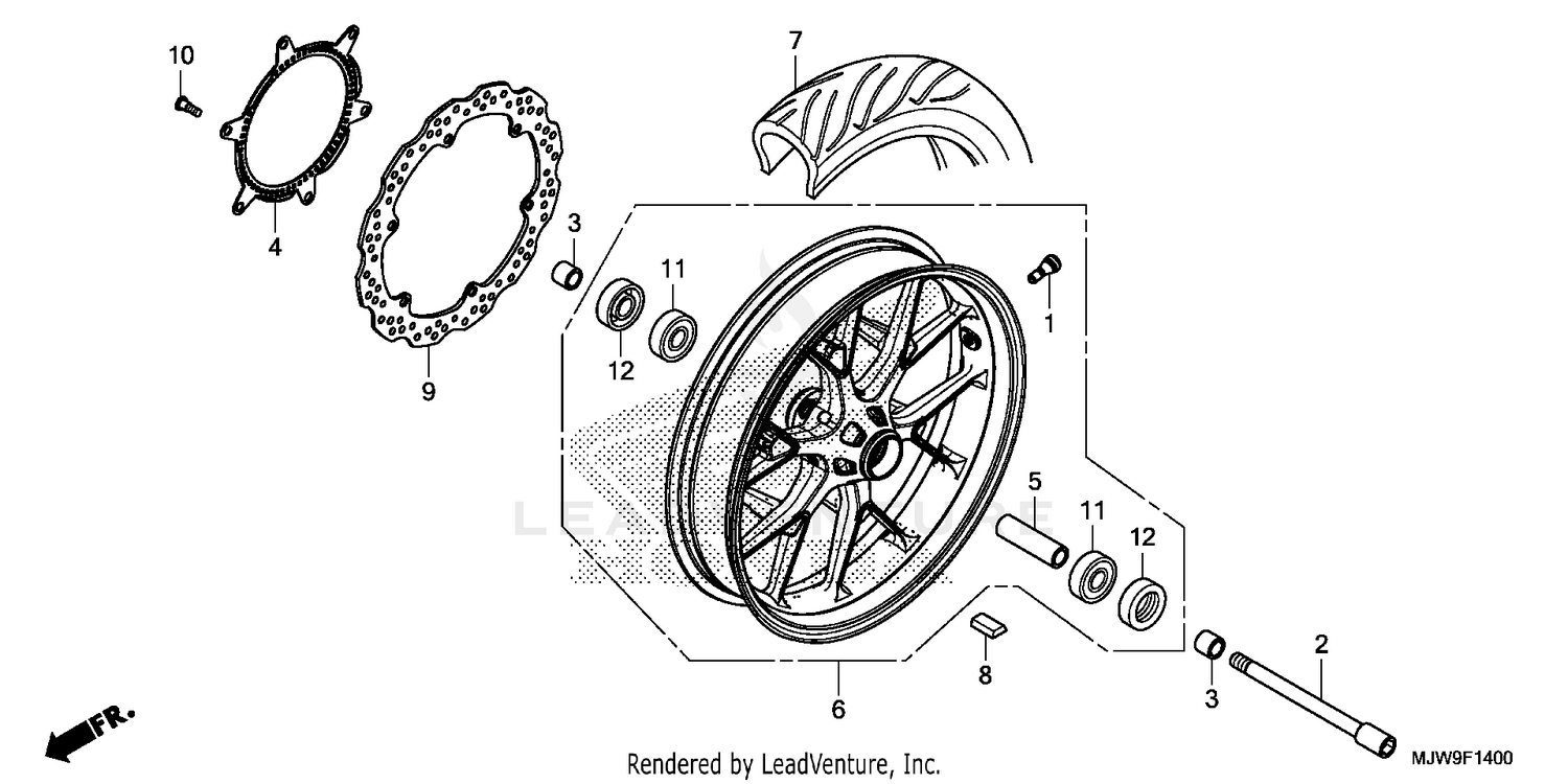 FRONT WHEEL