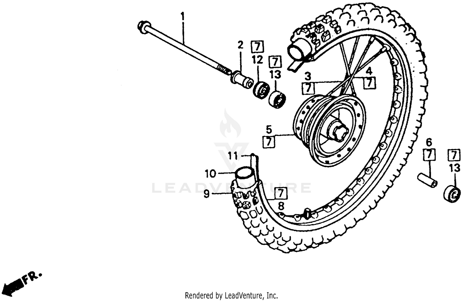 FRONT WHEEL