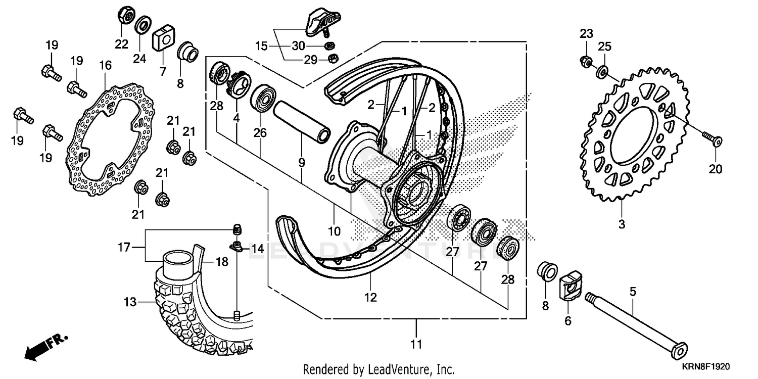 REAR WHEEL