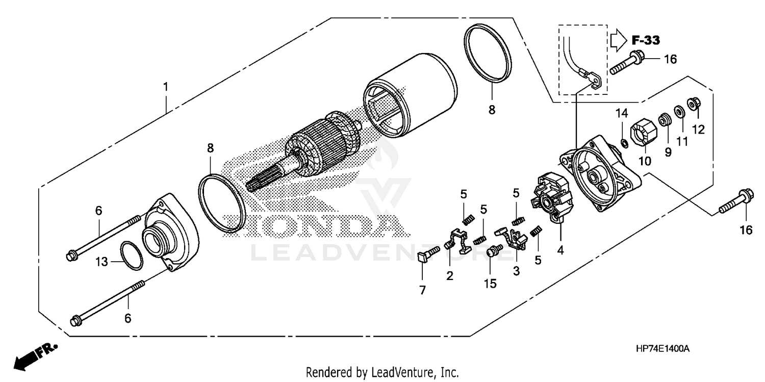 STARTER MOTOR