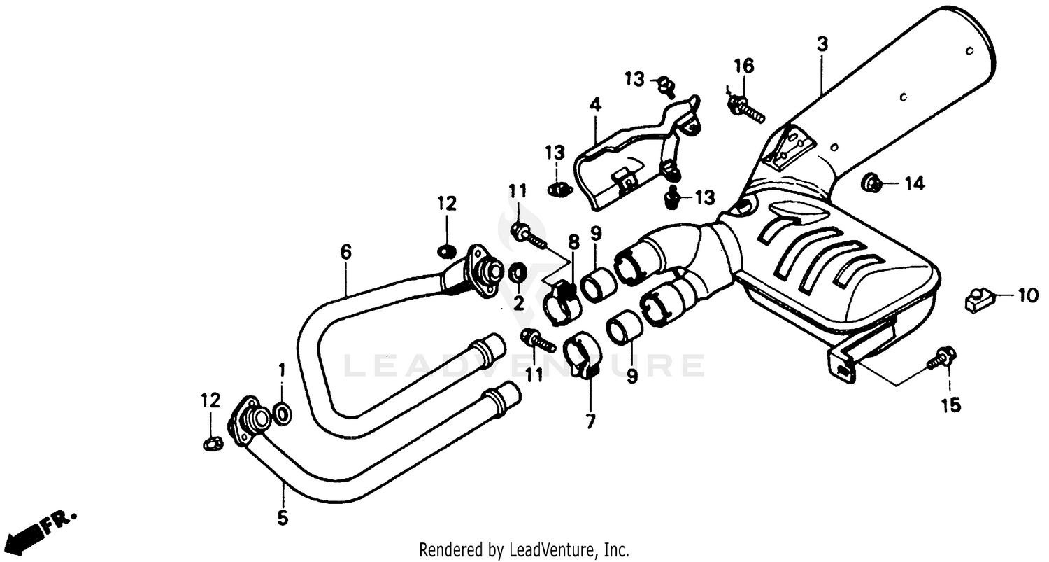 EXHAUST MUFFLER