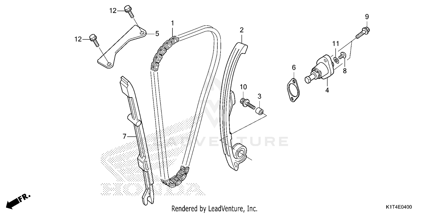 CAM CHAIN@TENSIONER