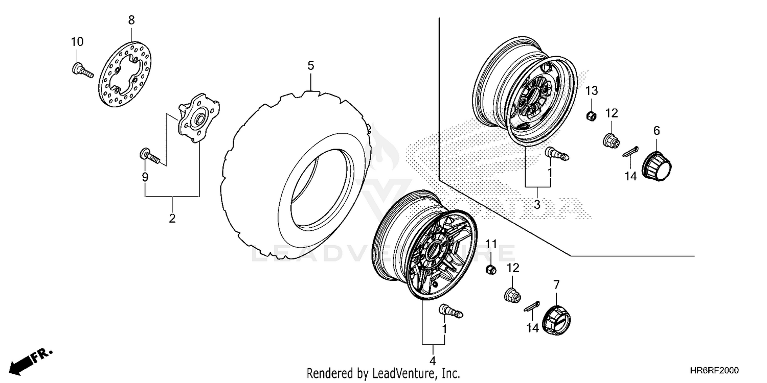 FRONT WHEEL