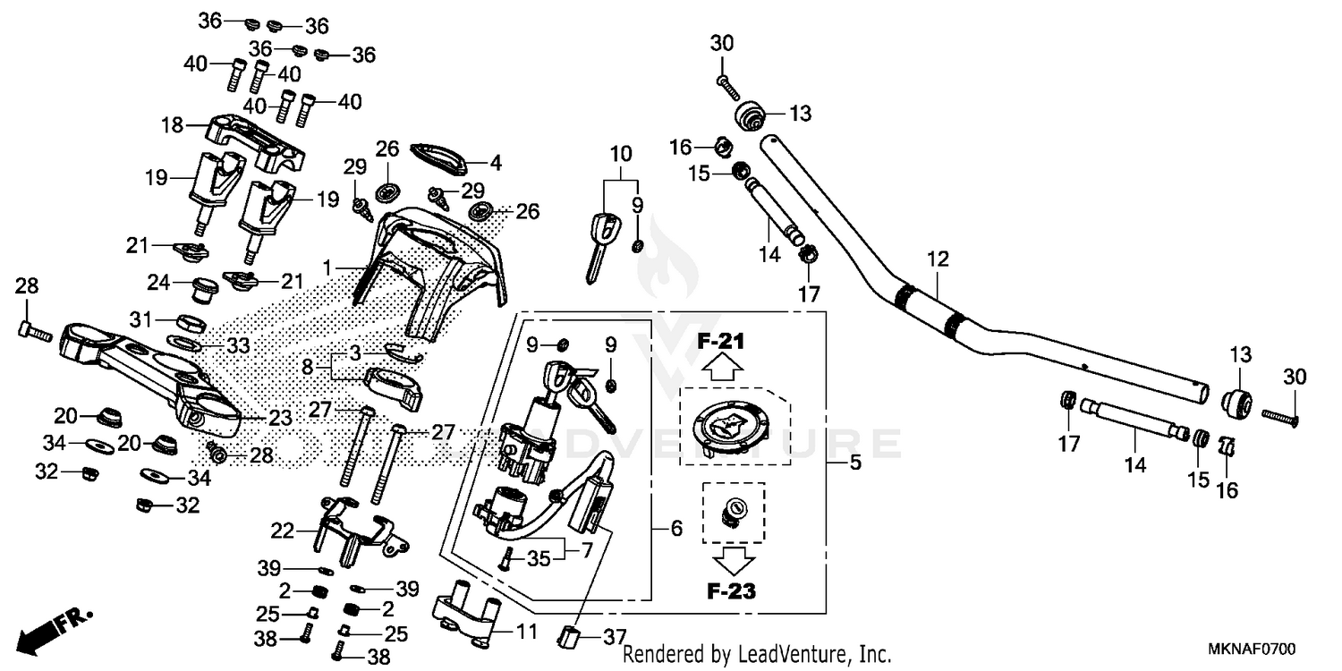 FRONT BRAKE CALIPER