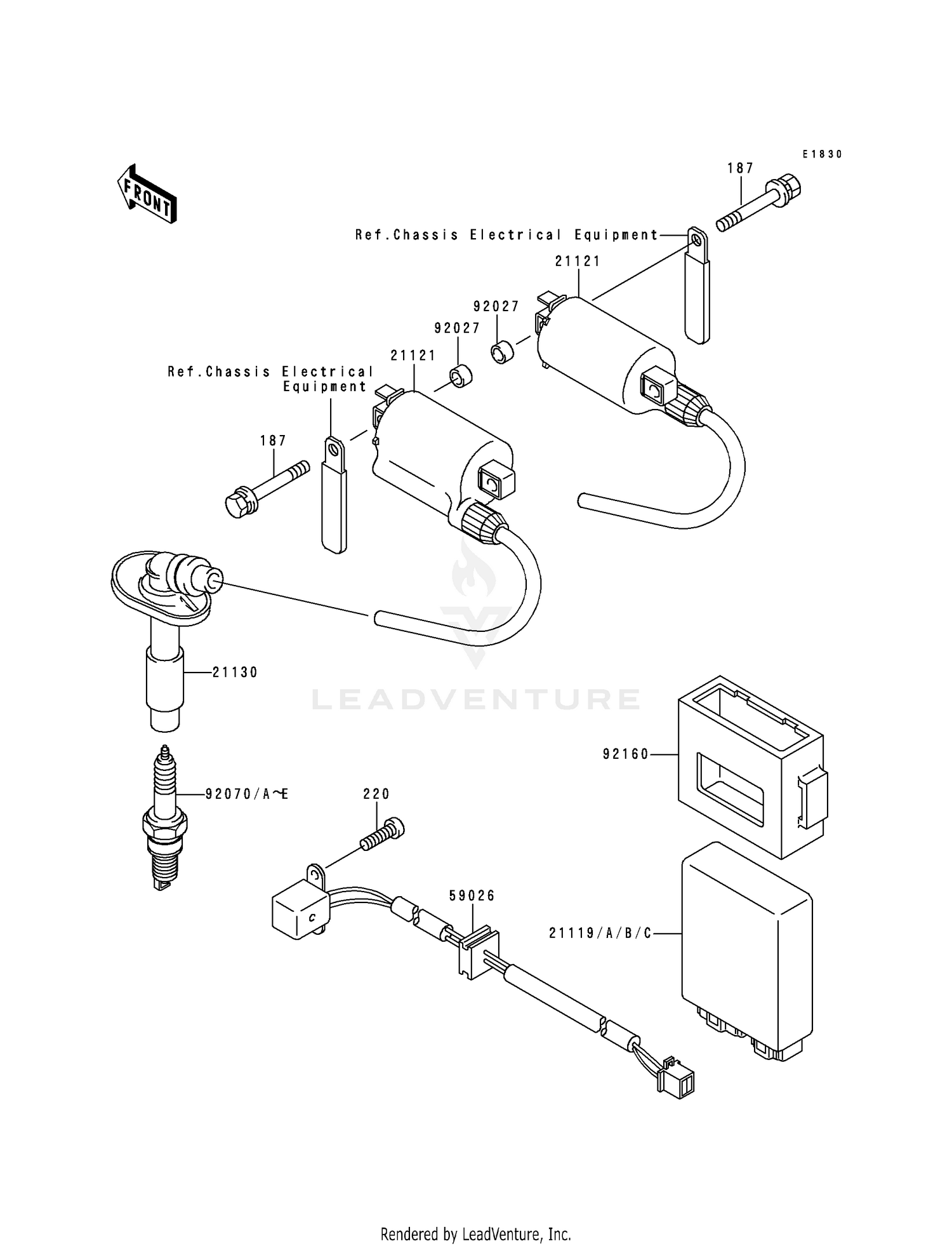 HANDLE SWITCH + CABLE