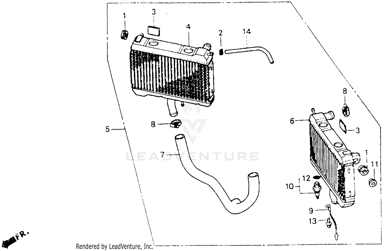 RADIATOR SET 92