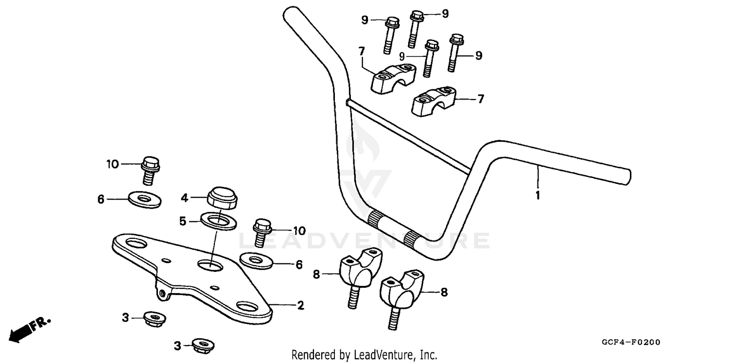 HANDLEBAR + TOP BRIDGE
