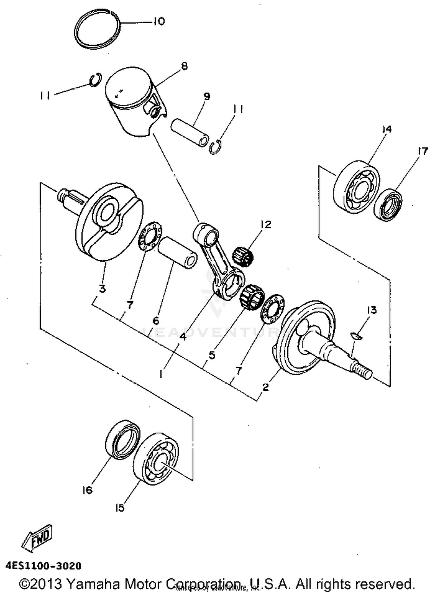 REAR CYLINDER HEAD