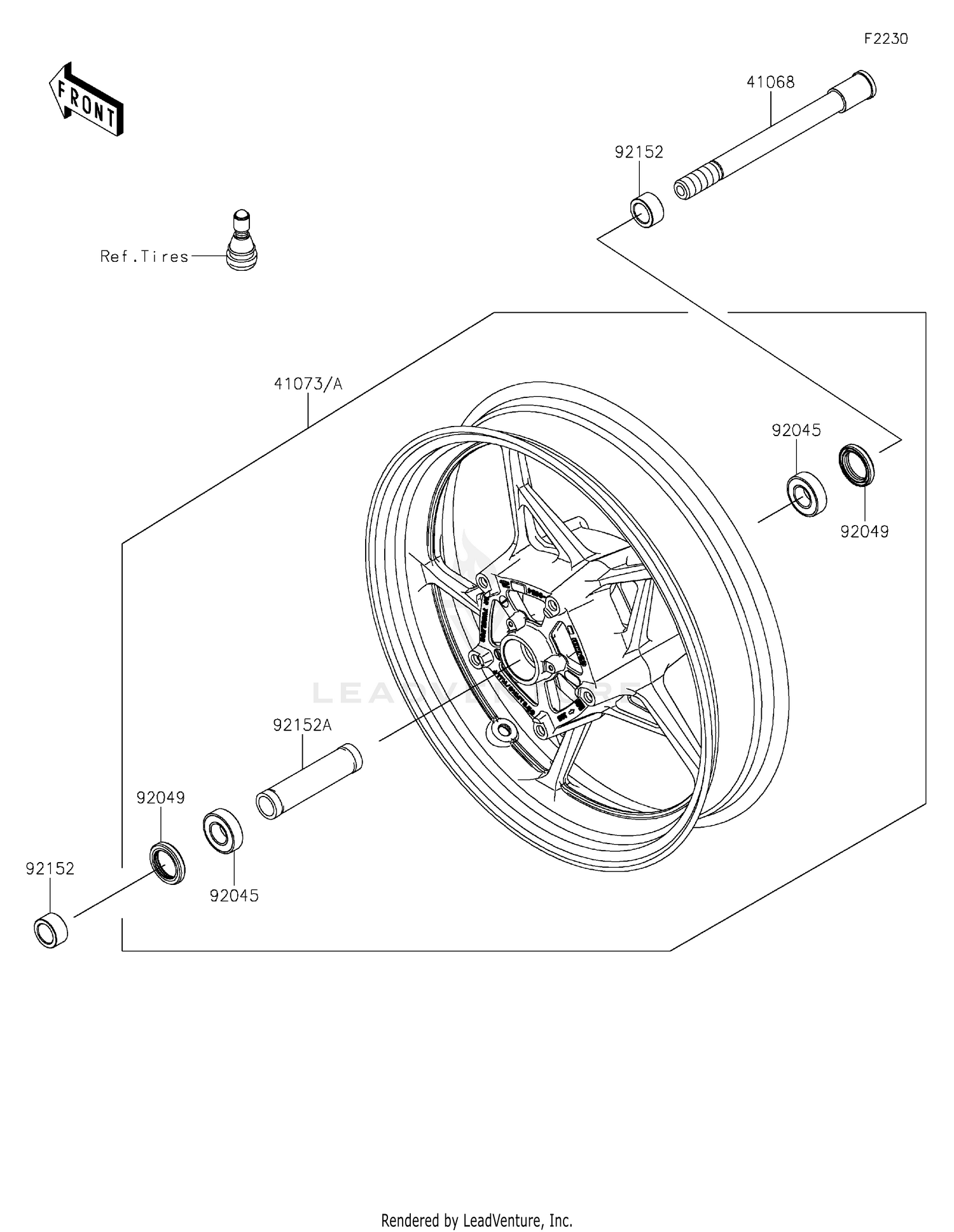FRONT FENDER