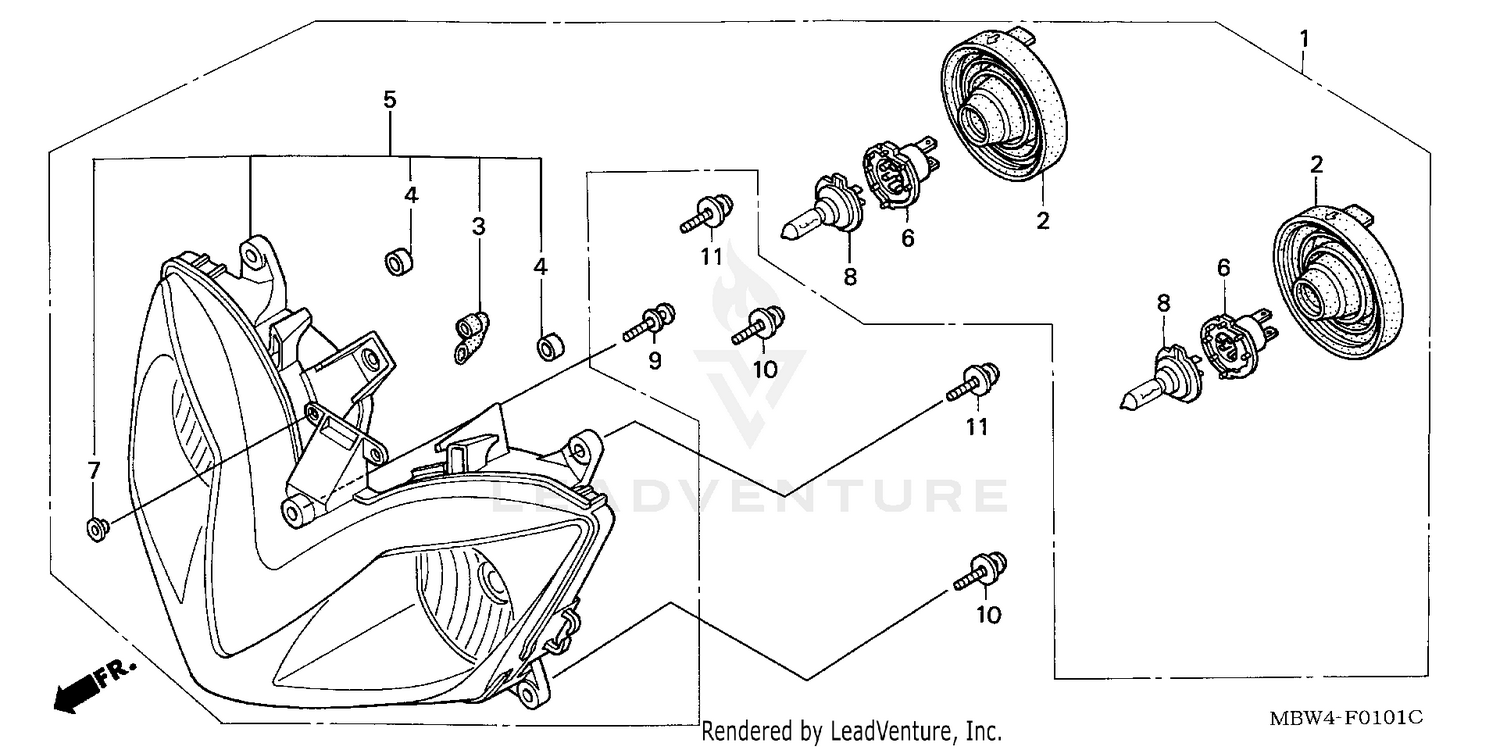 HEADLIGHT ('01-'06)