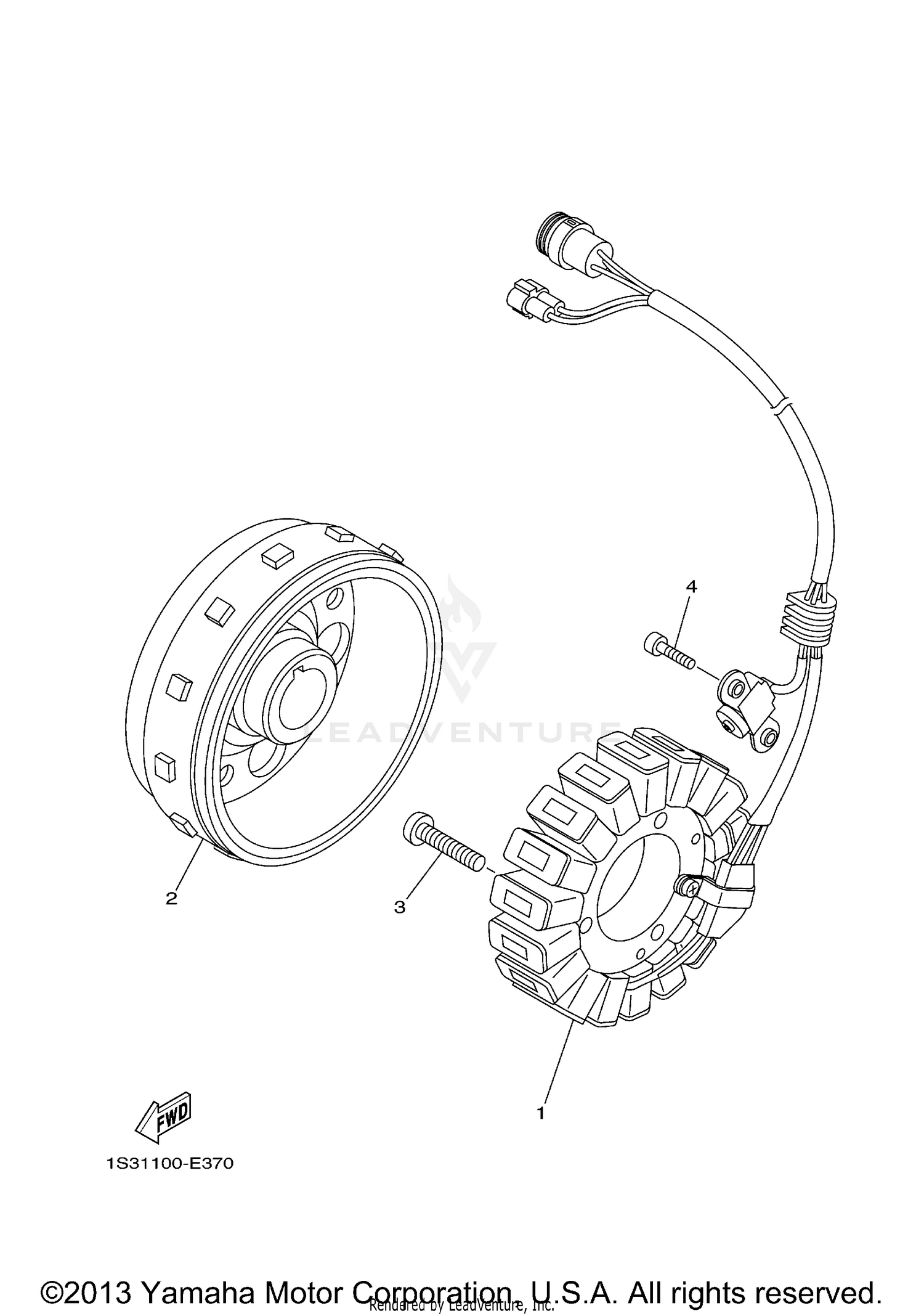 PARKING BRAKE CALIPER