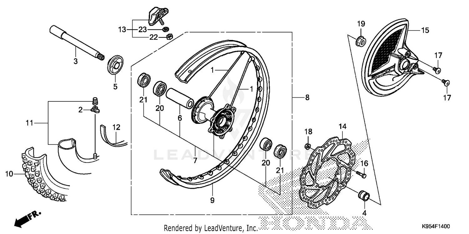 FRONT WHEEL