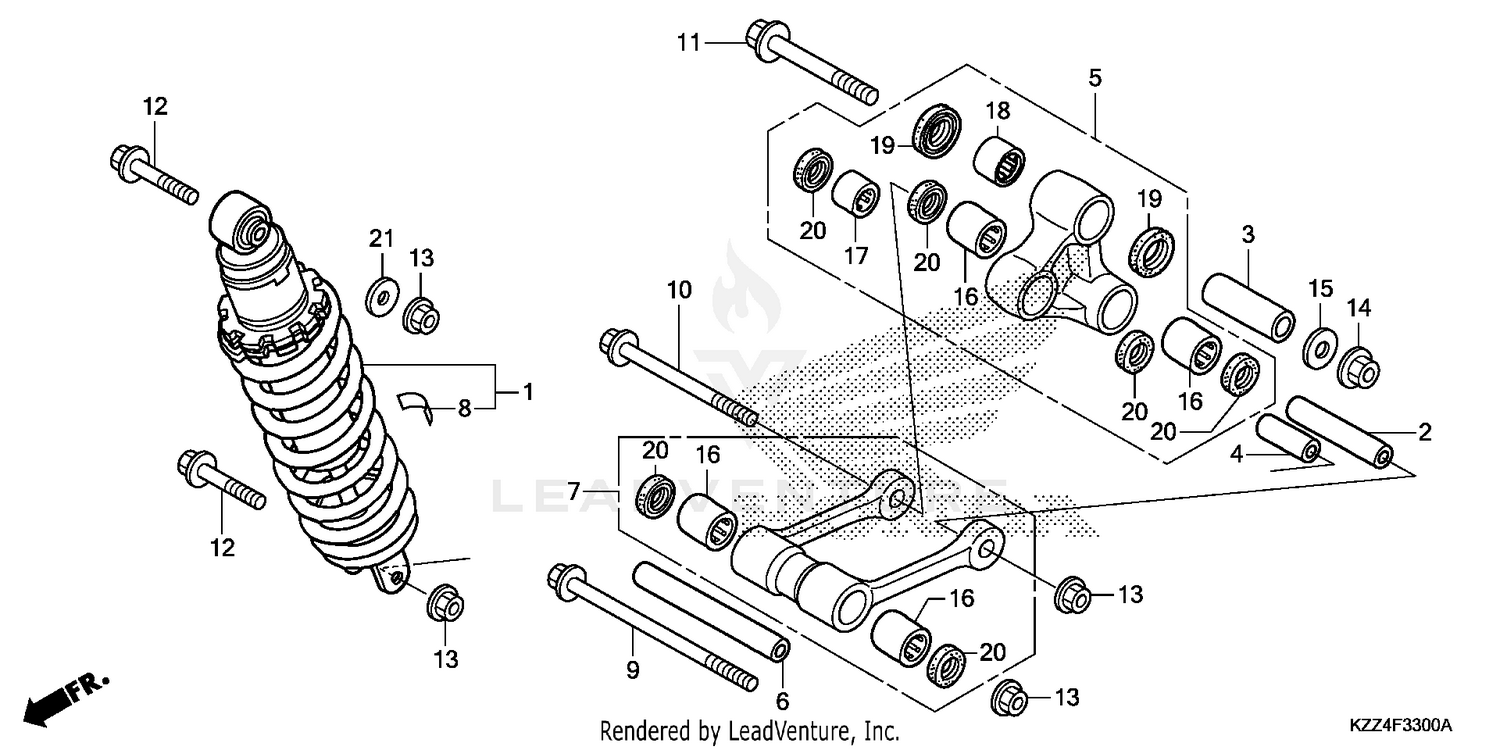 REAR SHOCK ABSORBER