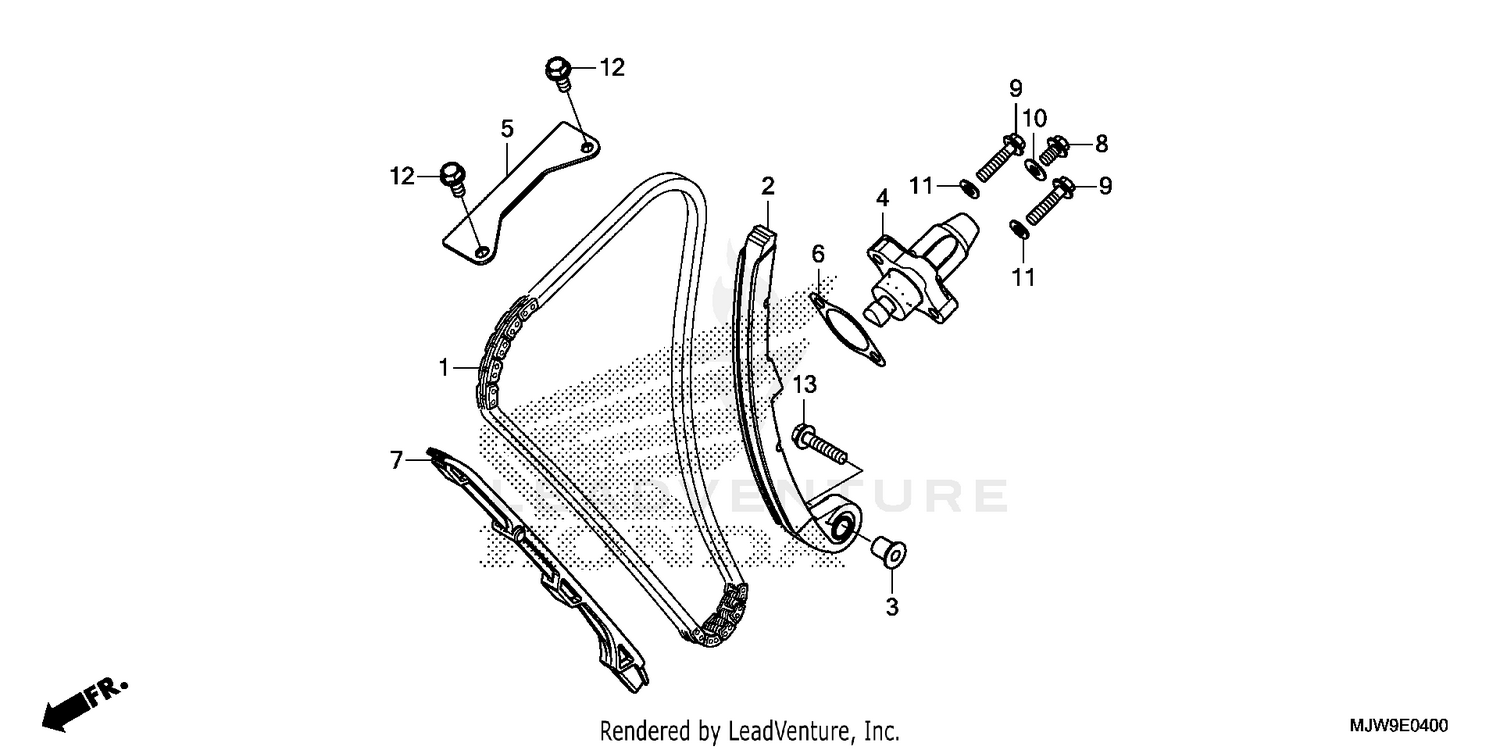 CAM CHAIN@TENSIONER