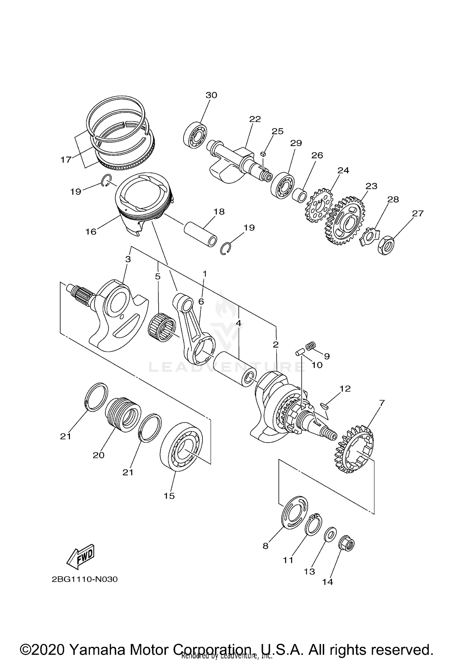 FRONT BRAKE CALIPER