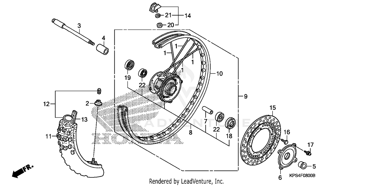 FRONT WHEEL