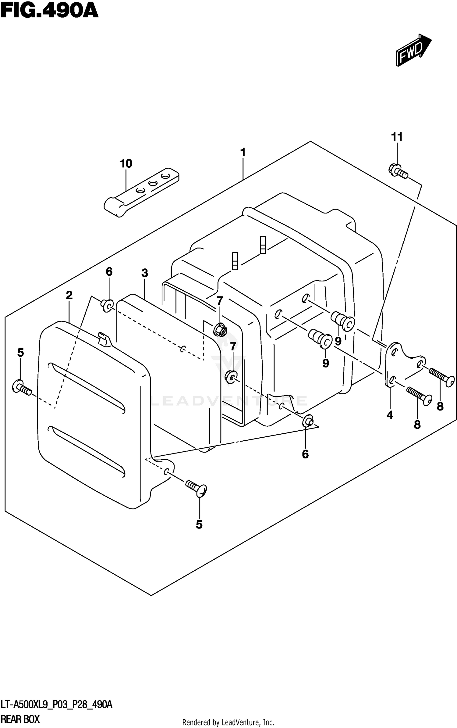 L.H. Half Crankcase Covers