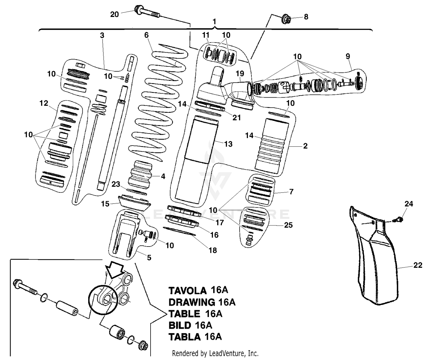 Rear Shock Absorber