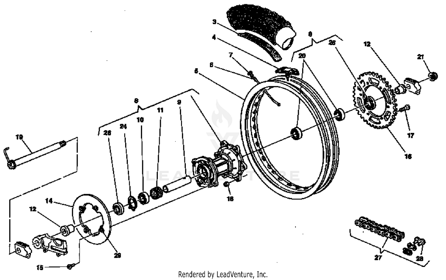 Rear Wheel