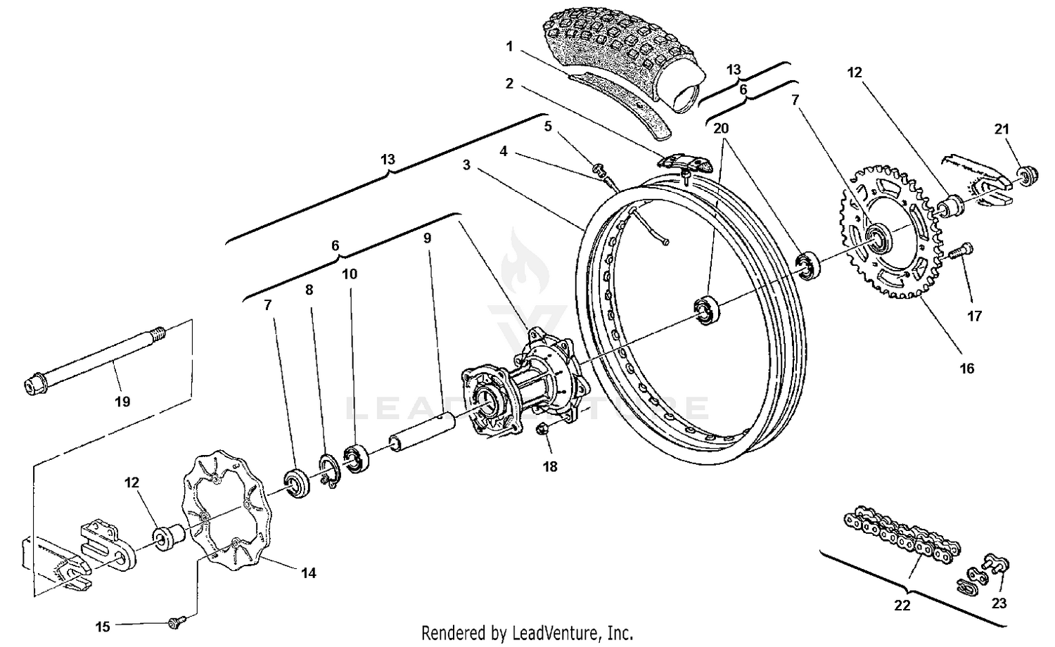 Rear Wheel