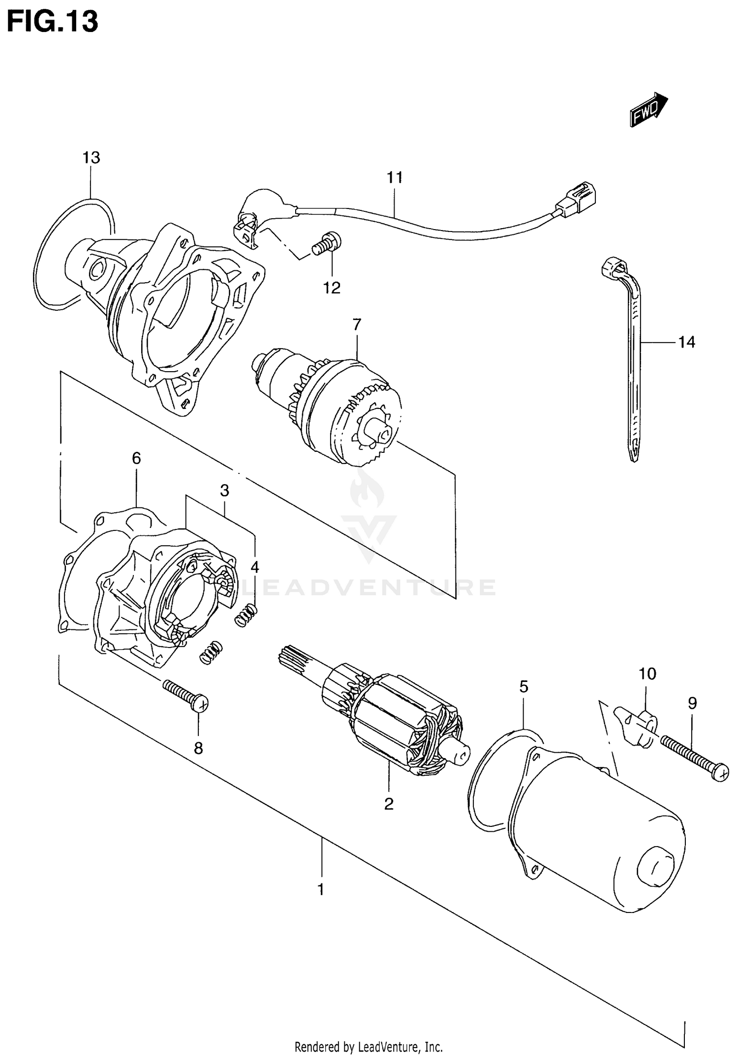 L.H. Half Crankcase