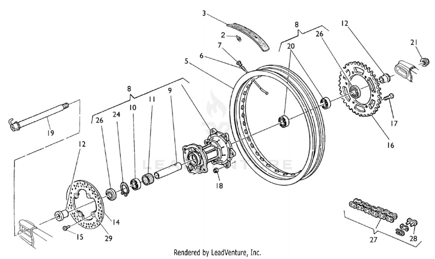 Rear Wheel