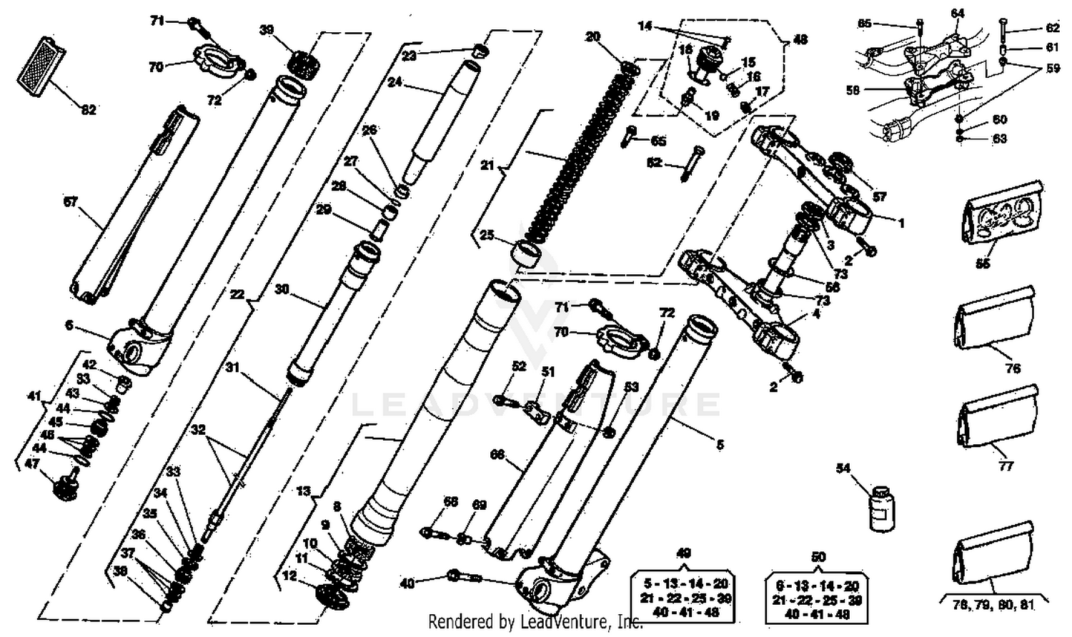 Front Fork Assembly