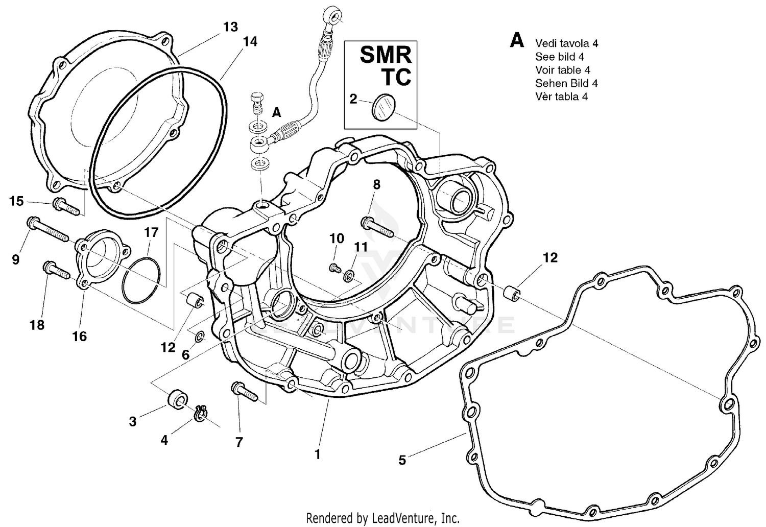 R.H. Half Crankcase Covers