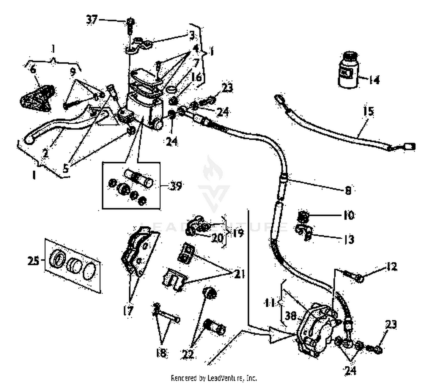 Front Hydraulic Brake