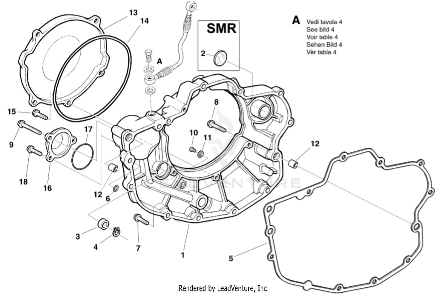 R.H. Half Crankcase Covers