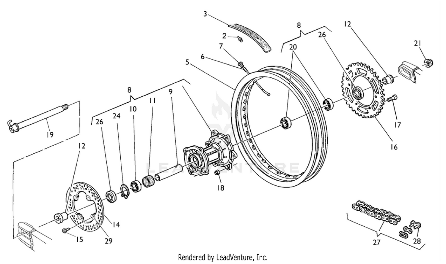 Rear Wheel