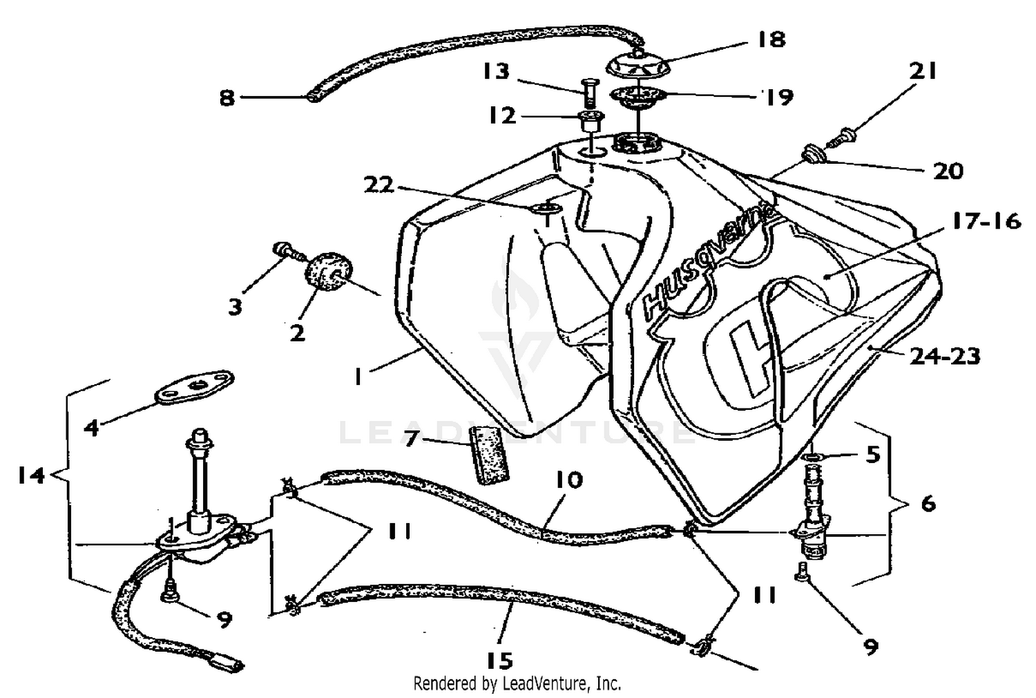 Large Gas Tank