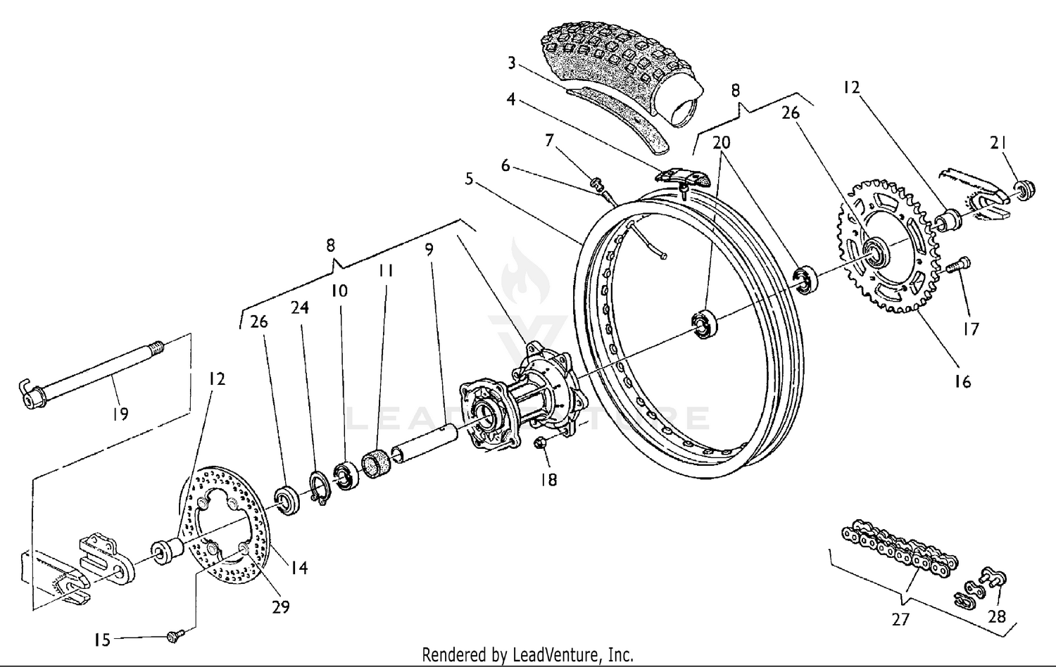 Rear Wheel
